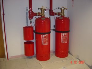 Synthetic (clean agent) FM200 Gas Fire Suppression Systems